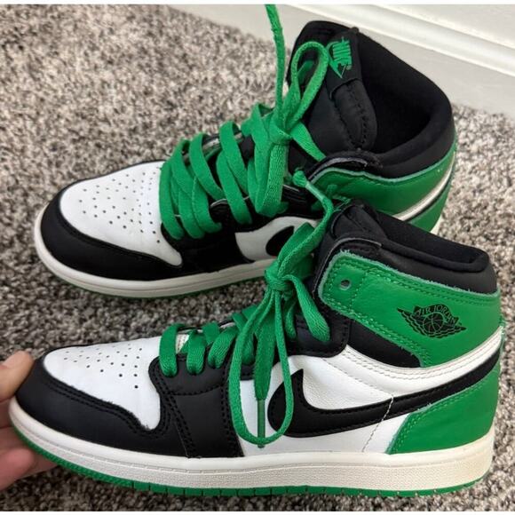 Nike Other - Nike Air Jordan 1 Retro High OG "Lucky Green" youth size 3